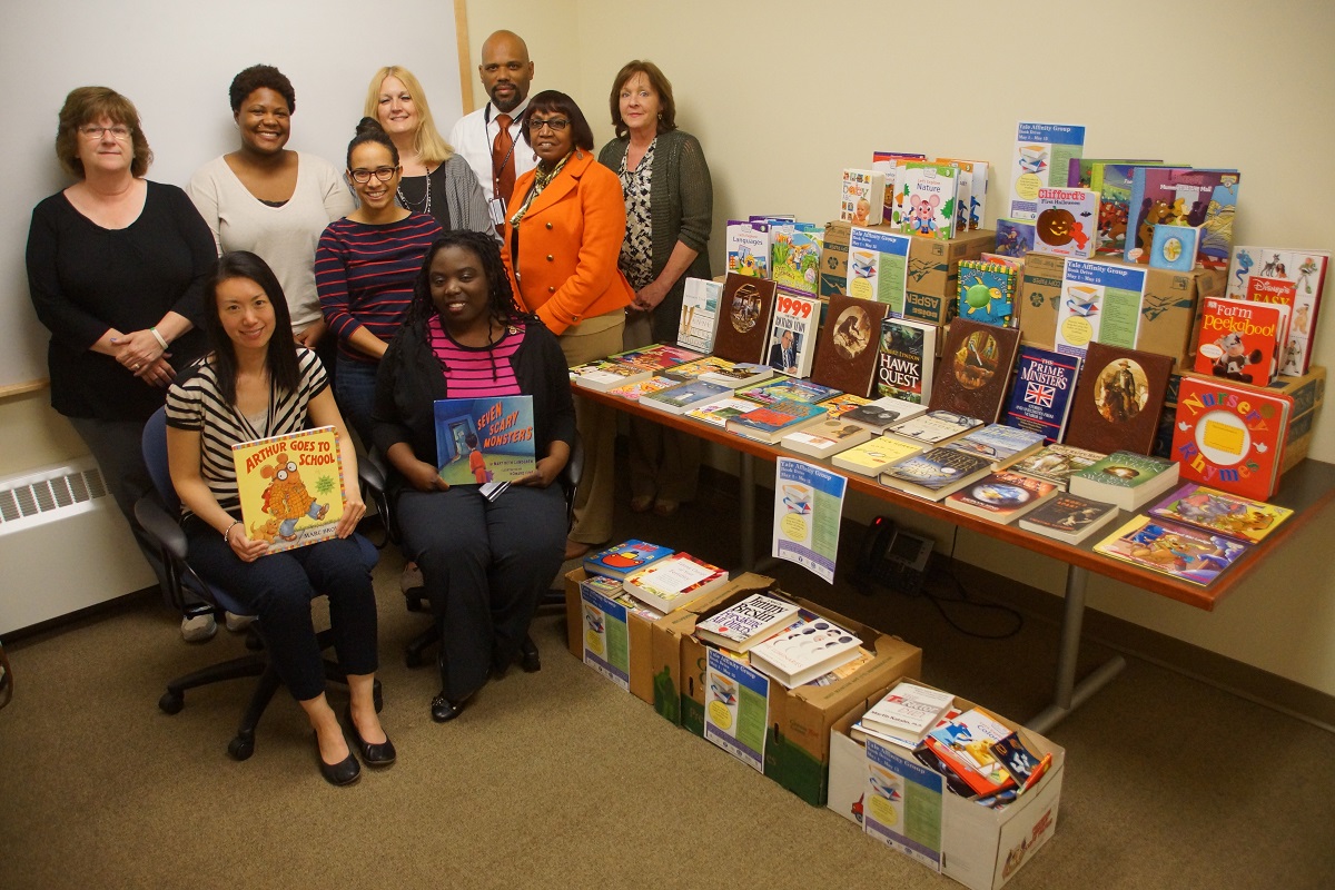 Affinity Groups Book Drive 2015: New Haven Reads
