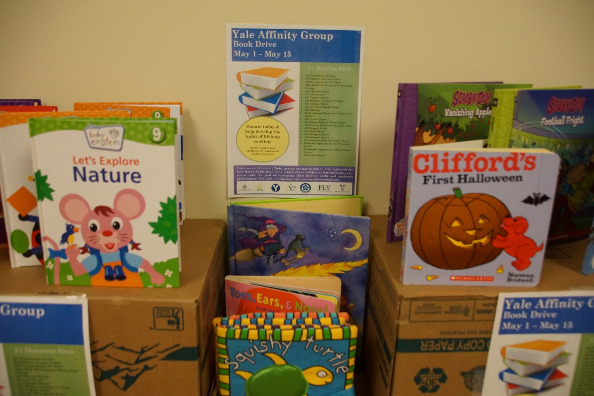 Affinity Groups Book Drive 2015: New Haven Reads